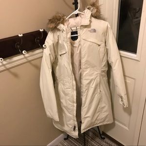 The north face down parka